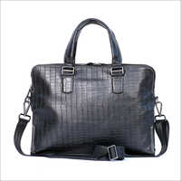Office Black Color Leather Bag