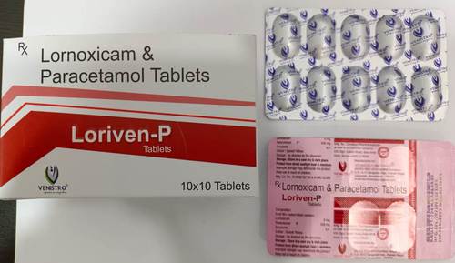Lornoxicam Paracetamol Tablets By CANDOUR PHARMACEUTICALS