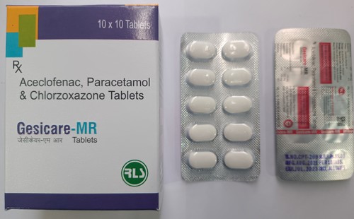 Aceclofenac Paracetamol and Chlorzoxazone Tablets By CANDOUR PHARMACEUTICALS