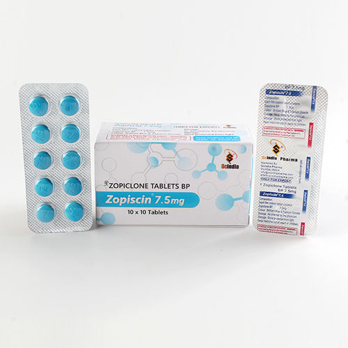 Zopiscin 7.5Mg - Zopiclone Tablets Bp - Storage Instructions: Keep In Cool