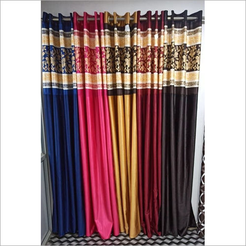 Available In Different Color Jugnoo Ice Crush With Lv Print Peach Curtain Fabric