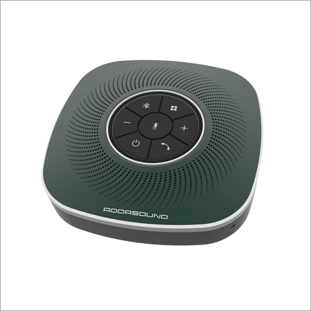 Conference Speakerphone - 100x100x30 mm, Bluetooth 5.0, USB-C | Clear Audio, 360° Microphone Pickup, Compact Design