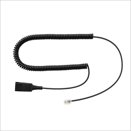 Phone Cable - PVC Copper, 1-5 Meters, Black | RJ11/RJ12 Connectors, Data Transfer, Durable Design