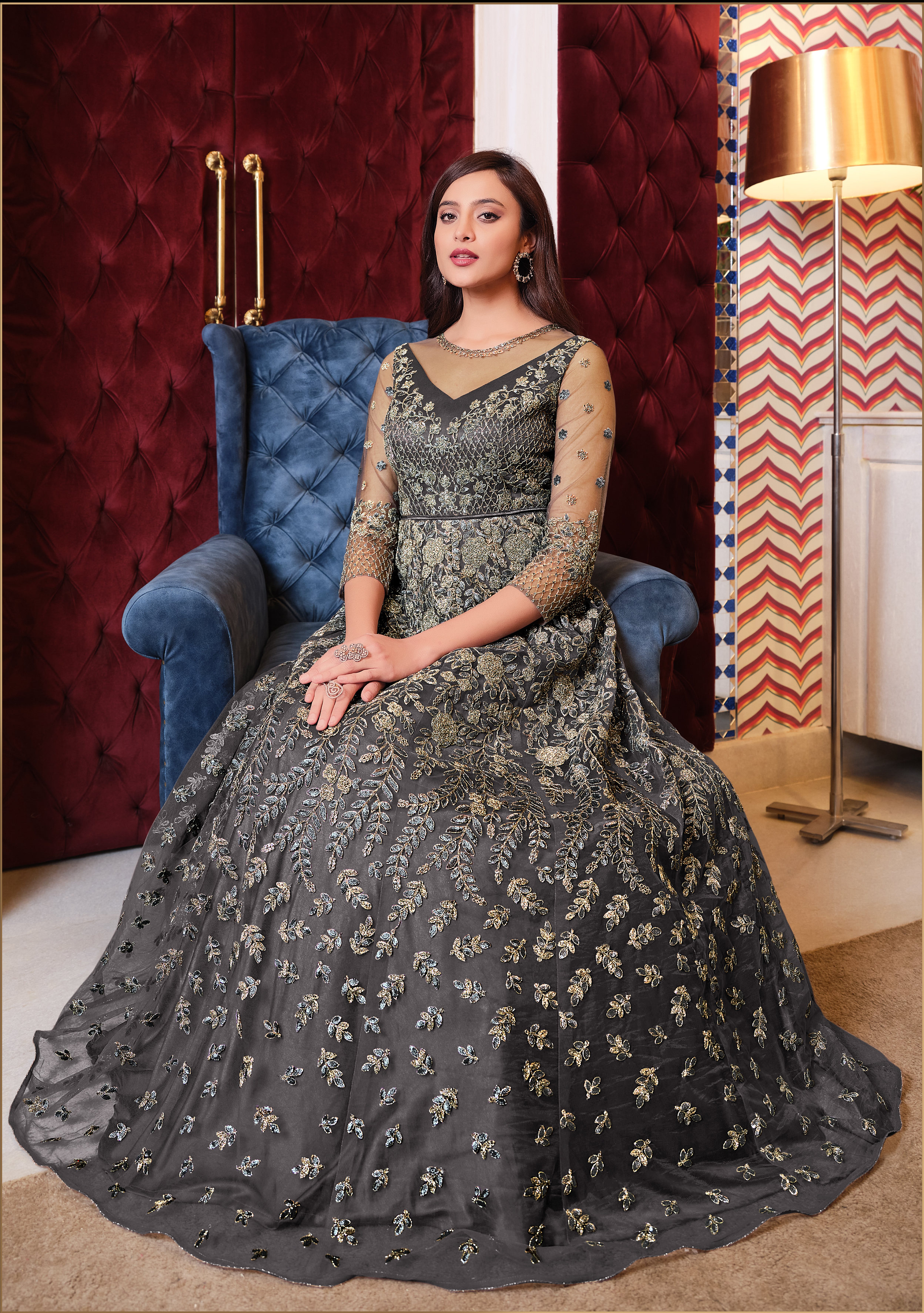 Long Aachkan Salwar Suit