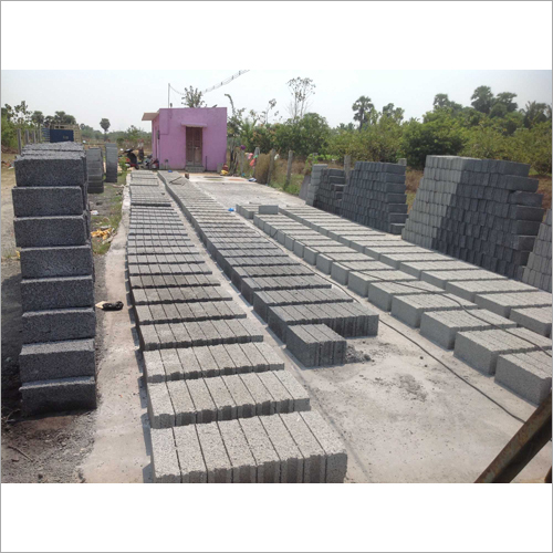 Grey Hollow Concrete Blocks