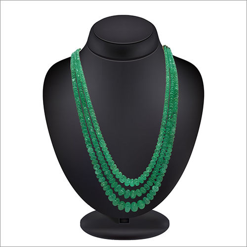 3 Stripes Colambian Bead Necklace