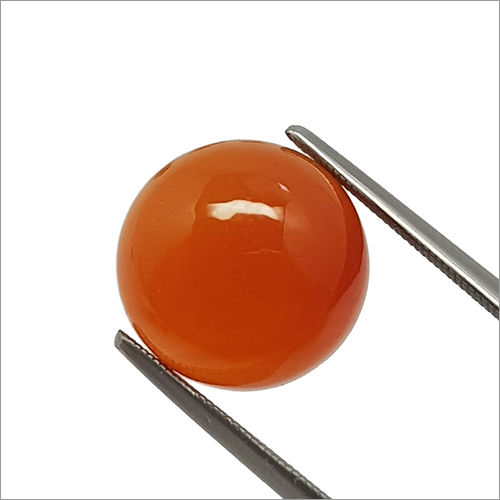 Round Cabachon Cornelian Stone