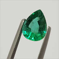 Emerald Best Cut Pear Stone