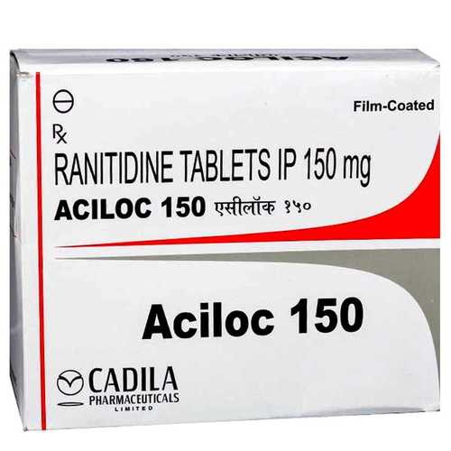 Ranitidine Tablets - 150mg | Histamine-2 Blockers, Accurate Composition, Suitable for Adults and Aged Persons, Treats Acidity and GERD