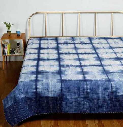 Sanganeri Block Print Indian Kantha Bedcover