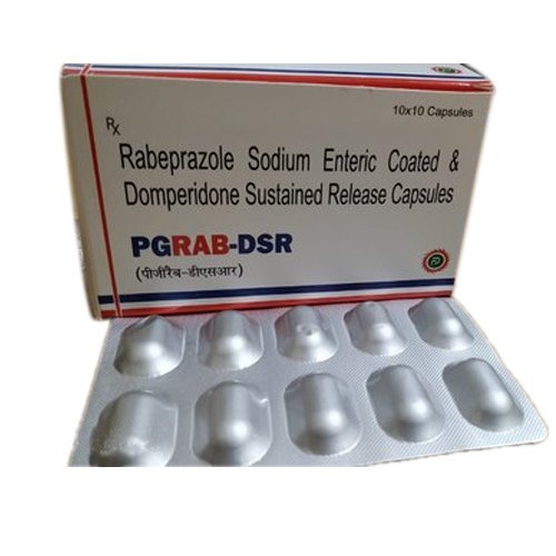 Rabeprazole Sodium Enteric Coated Tablets - 20 mg | Organic Medicine, Suitable For All Ages, Store in Cool Dry Place