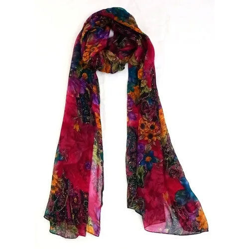 Chiffon Fancy  Printed Scarves