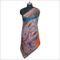 Embroidery Pattern Silk Wool Scarves