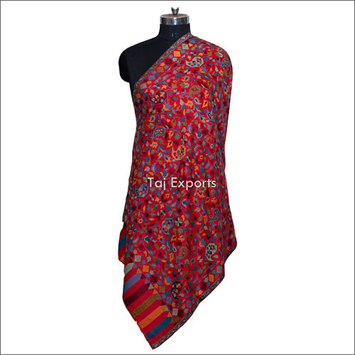 Multicolor Kani Jama Silk Wool Scarves