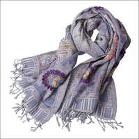 Boilwool Heavy Embroidery Woolen Shawls