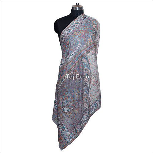 Multi Color Kani Jamawar Pure Woolen Shawls