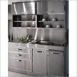 Residential Stainless Steel Kitchen