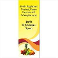 Health Supplement Diastase Papain Enzymes Syrup