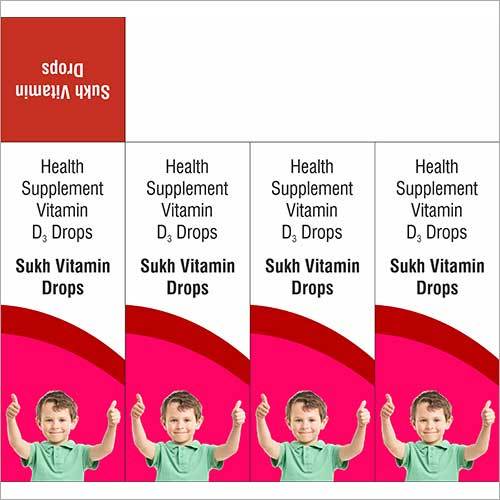 Health Supplement D3 Vitamin Drops