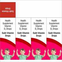 Health Supplement D3 Vitamin Drops
