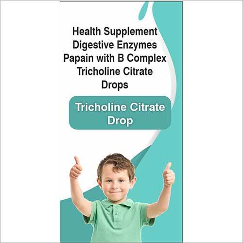 Health Supplement Digestive Enzymes Papain With B Complex Tricholine Citrate Drop