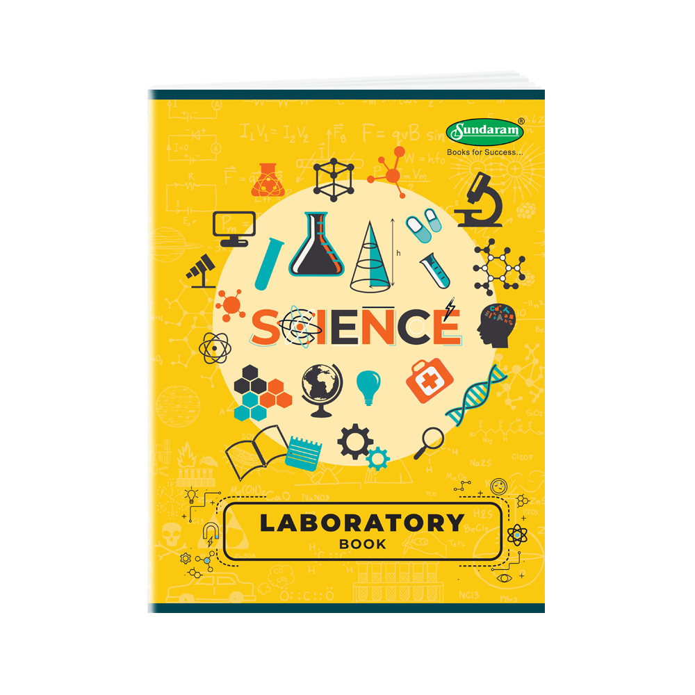 Sundaram Laboratory Book - Big - 170 Pages (P-4) Wholesale Pack - 72 Units