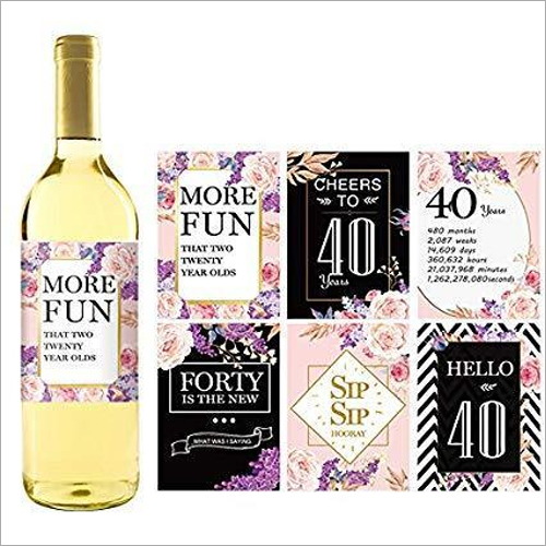Bottle Label