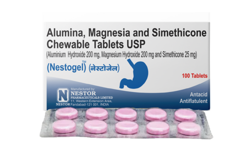 Alumina And Magnesium And Simethicone Chewable Tablets Suitable For: Adults