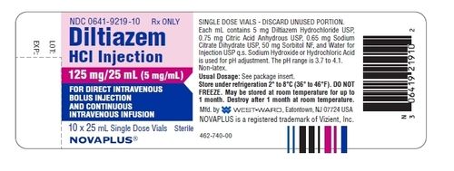 Diltiazem Hydrochloride Injection