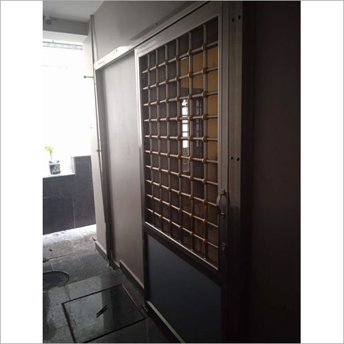 Aluminum Sliding Mesh Door