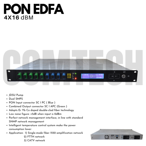 PON EDFA 4X16 dBM