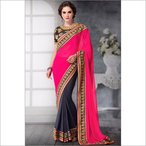 Ladies Party Wear Multicolor Sarees - Occasion: Festive