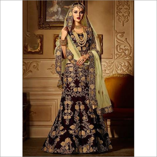 Ladies Green Lehenga