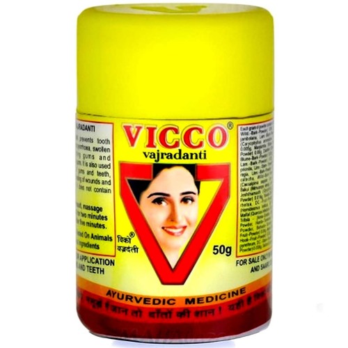 Vicco Vajradanti 50gm Ayurvedic Tooth Powder