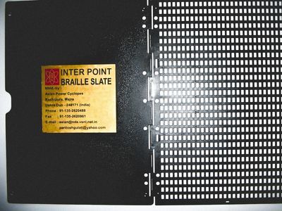 Braille Slate Recommended For: All