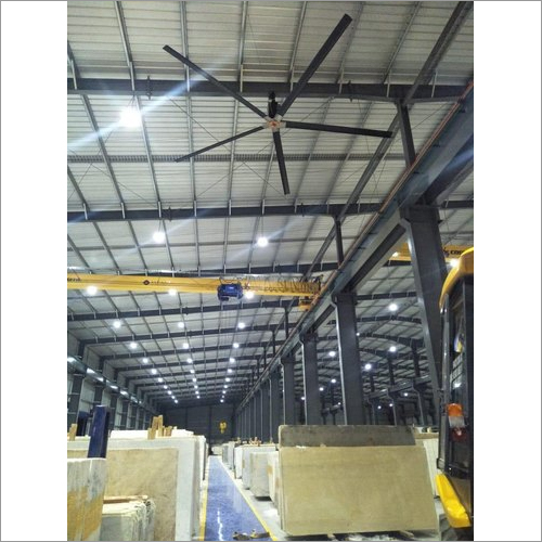 Metal Hvls Ceiling Fan For Warehouse