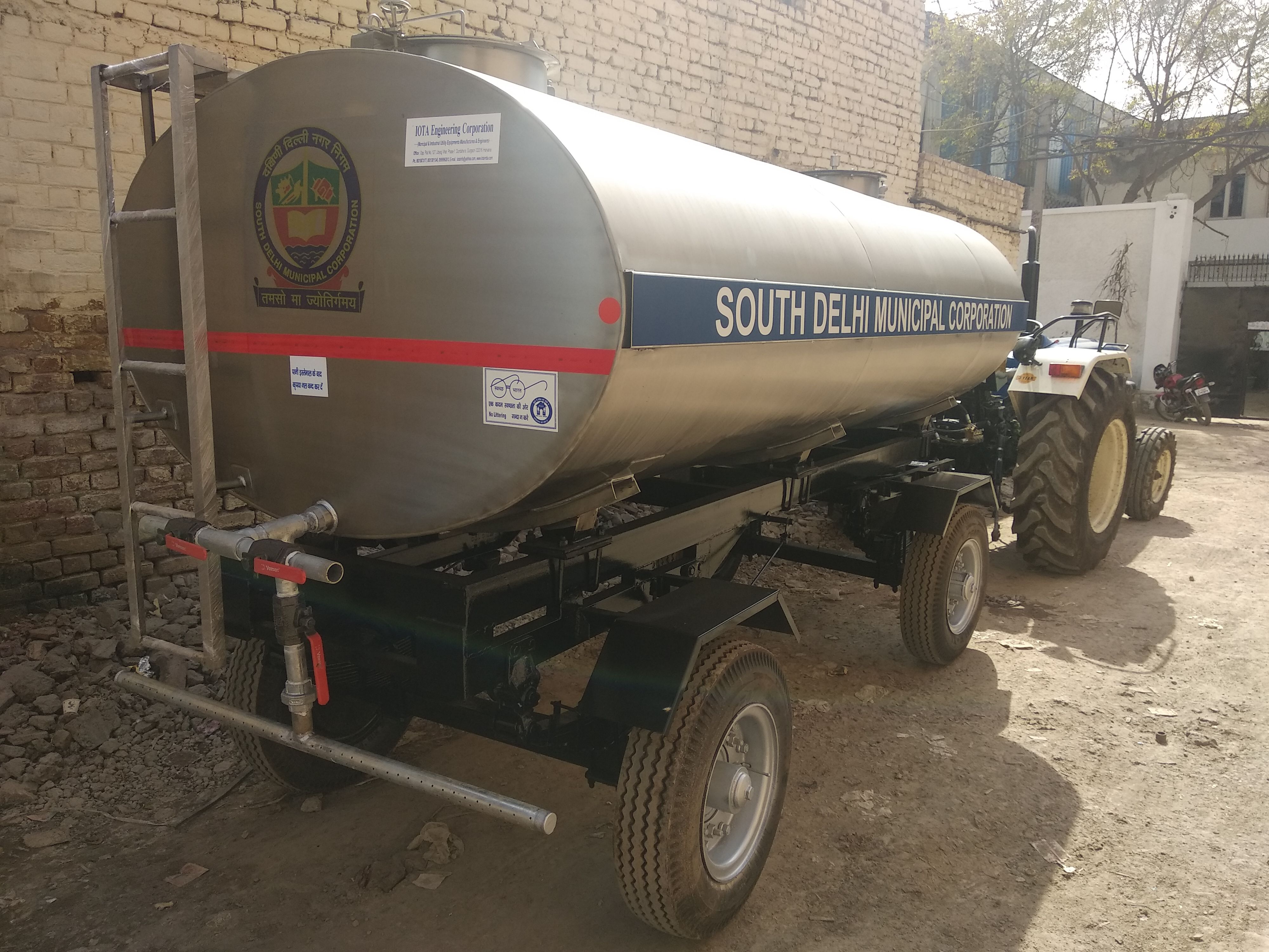 Stainless Steel Water Tanker