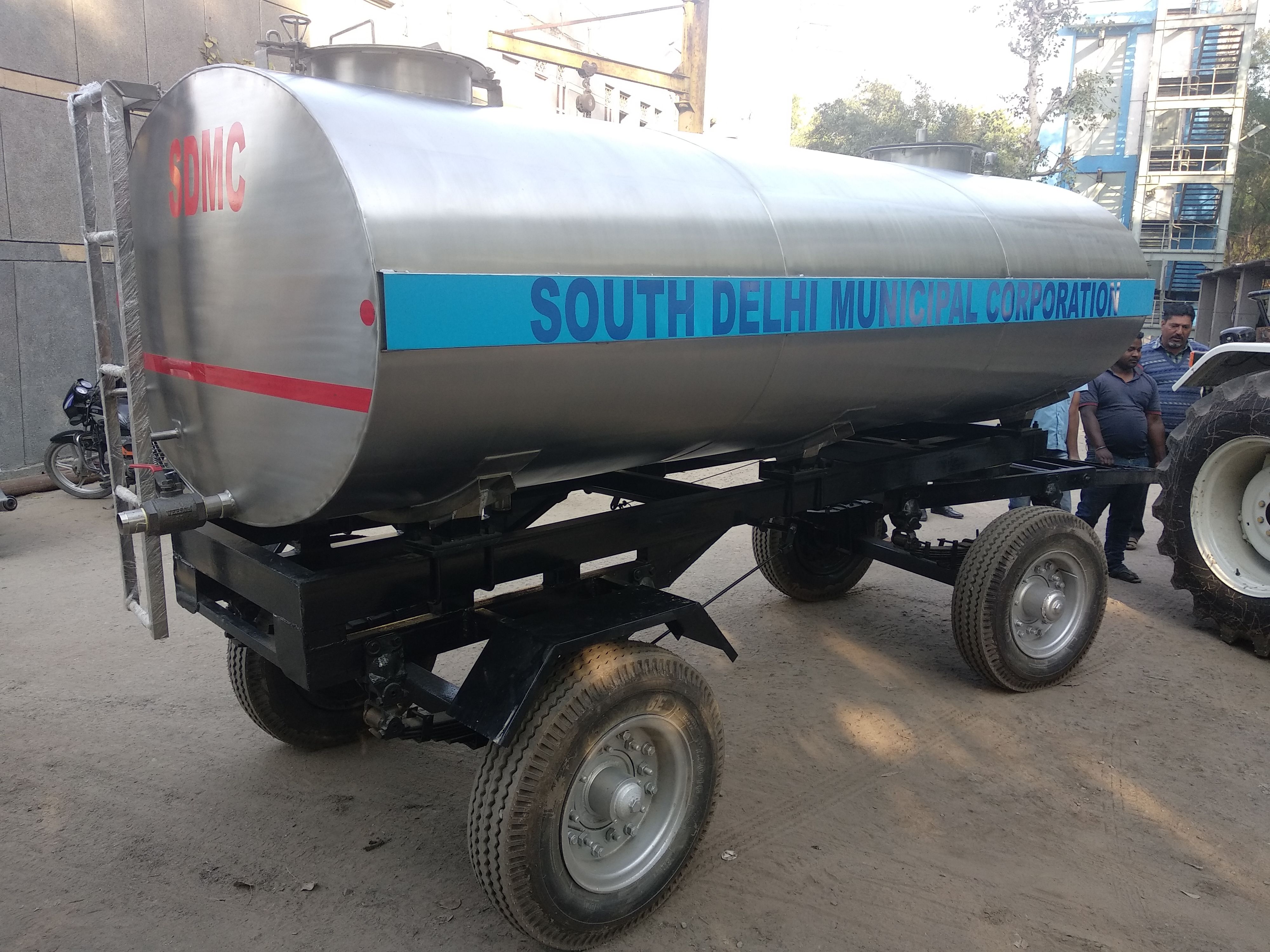 Stainless Steel Water Tanker