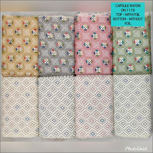Rayon Two Tone Fabric