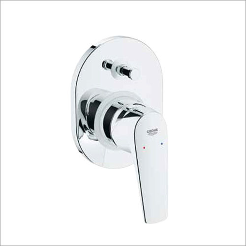 Stainless Steel Bauflow Ohm Set Bath And Shower With Lockable Diverter