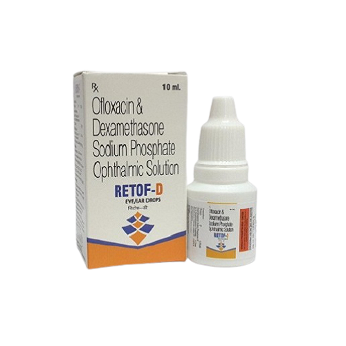 OFLOX D EYE DROP (OFLOXACIN 0.3% & DEXAMETHASONE 0.1%)