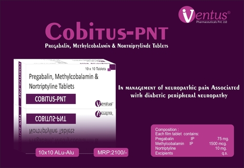 METHYLCOBALAMIN, PREGABALIN , NORTRIPTYLINE