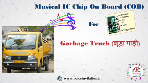 COB For Sound Modules Siren Sound Garbage Track