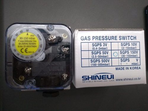 SHINEUI GAS PRESSURE SWITCH  30-150 MBAR