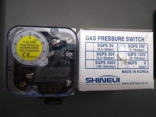 SHINEUI GAS PRESSURE SWITCH  2-10 MBAR