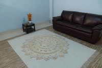 Hand Woven Jute Braided Round Carpet