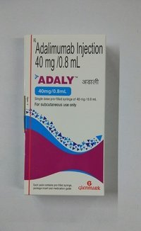 Adalimumab Injection - 40mg/0.8ml | Pre Filled Syringe For Ankylosing Spondylitis, Rheumatoid Arthritis, Psoriasis, Ulcerative Colitis, And Crohn's Disease Relief