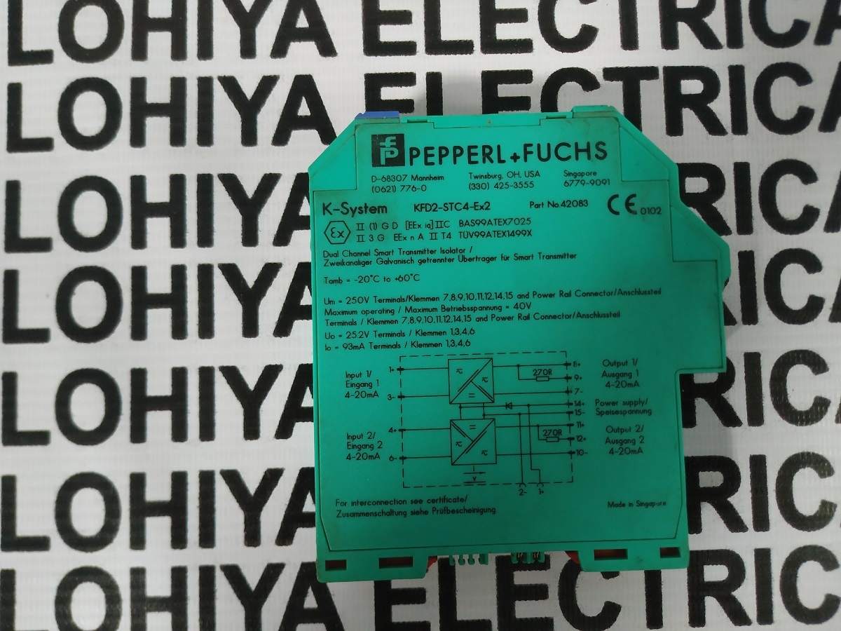 PEPPERL + FUCHS POWER MODULE KFD2-STC4-EX2