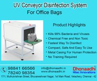 White Uv Conveyor Disinfection System For Office Bags
