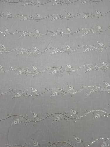 Embroidery Mull Cotton - Mull Cotton Fabric, Available in Various Colors, Light in Weight, Exceptionally Soft, Perfect for Garment Industries